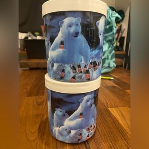 Set of 2 freezable can koozies